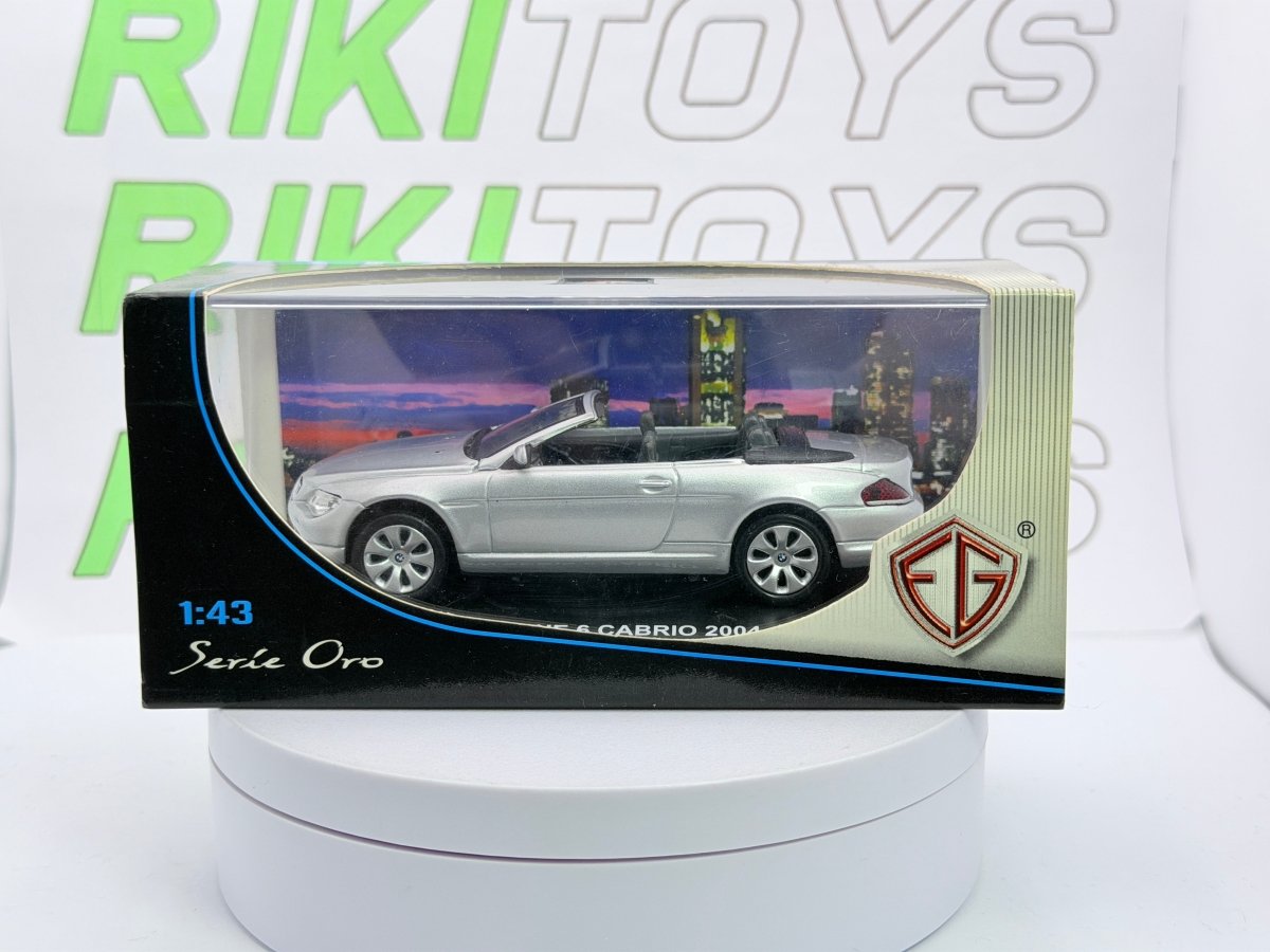BMW Serie 6 Cabrio Edison 1/43 Argento - RikiToys - Edison