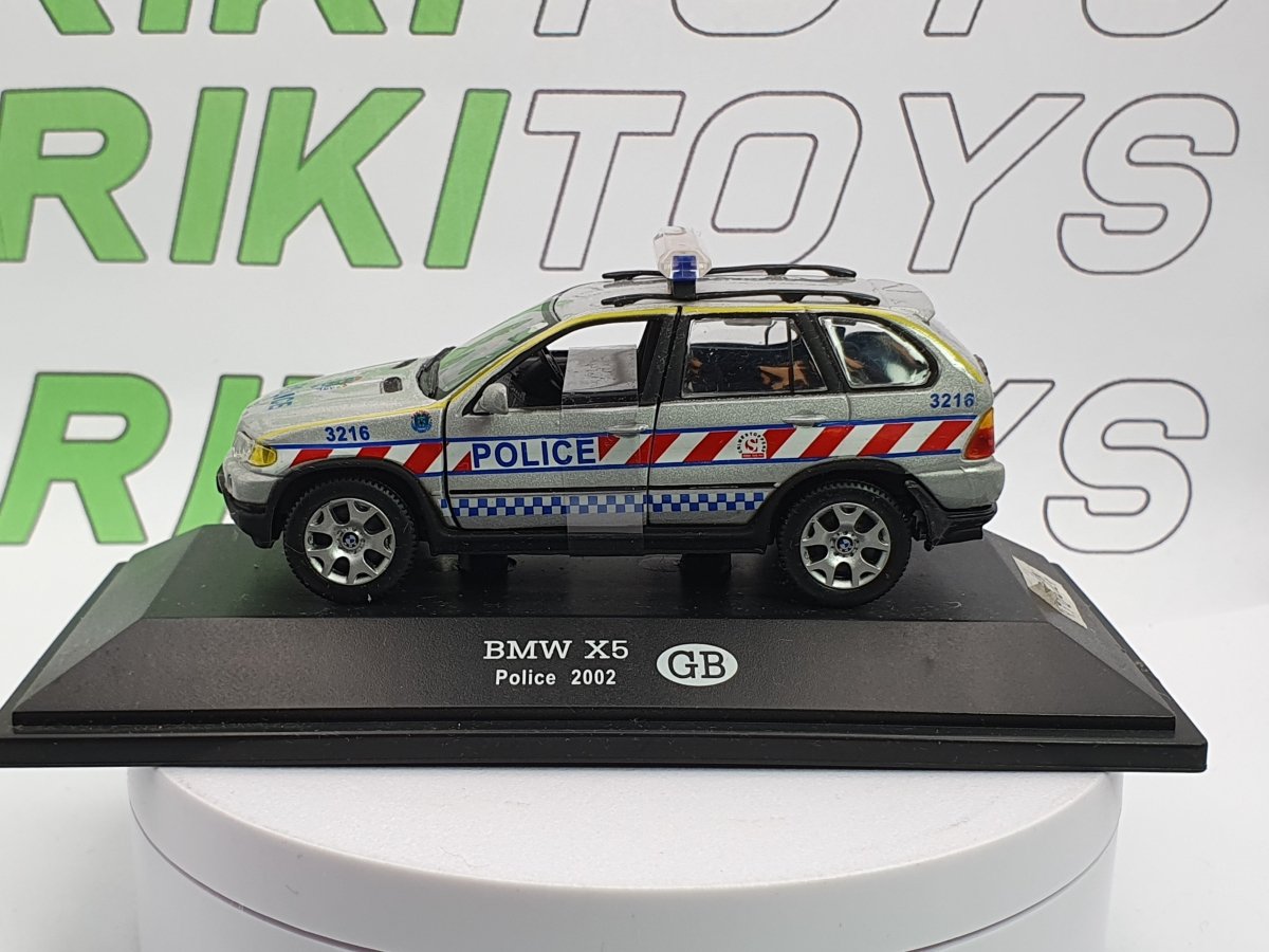 BMW X5 Edicola 1/43 Argento 2002 - RikiToys - Edicola