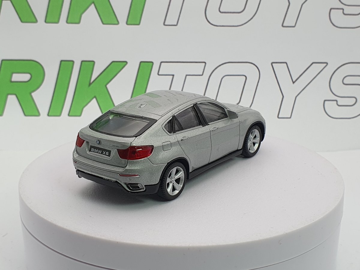 BMW X6 Welly 1/43 Argento 2007 - RikiToys - Welly#