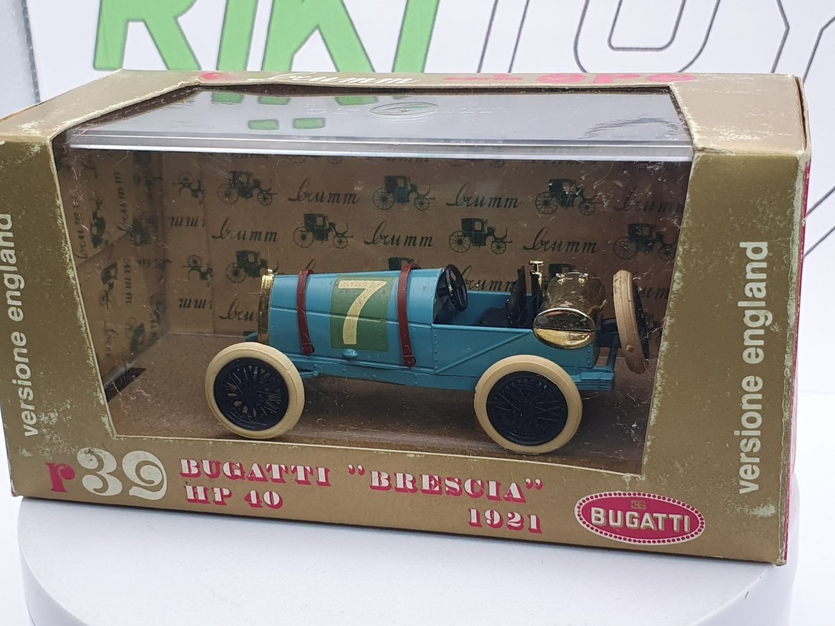 Bugatti Brescia Brumm 1/43 Azzurro 1921 - RikiToys - Brumm