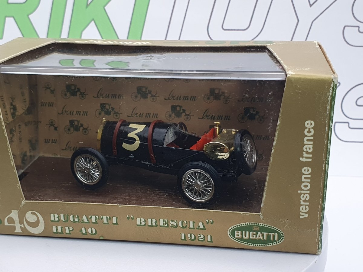 Bugatti Brescia Brumm 1/43 Nero 1921 - RikiToys - Brumm