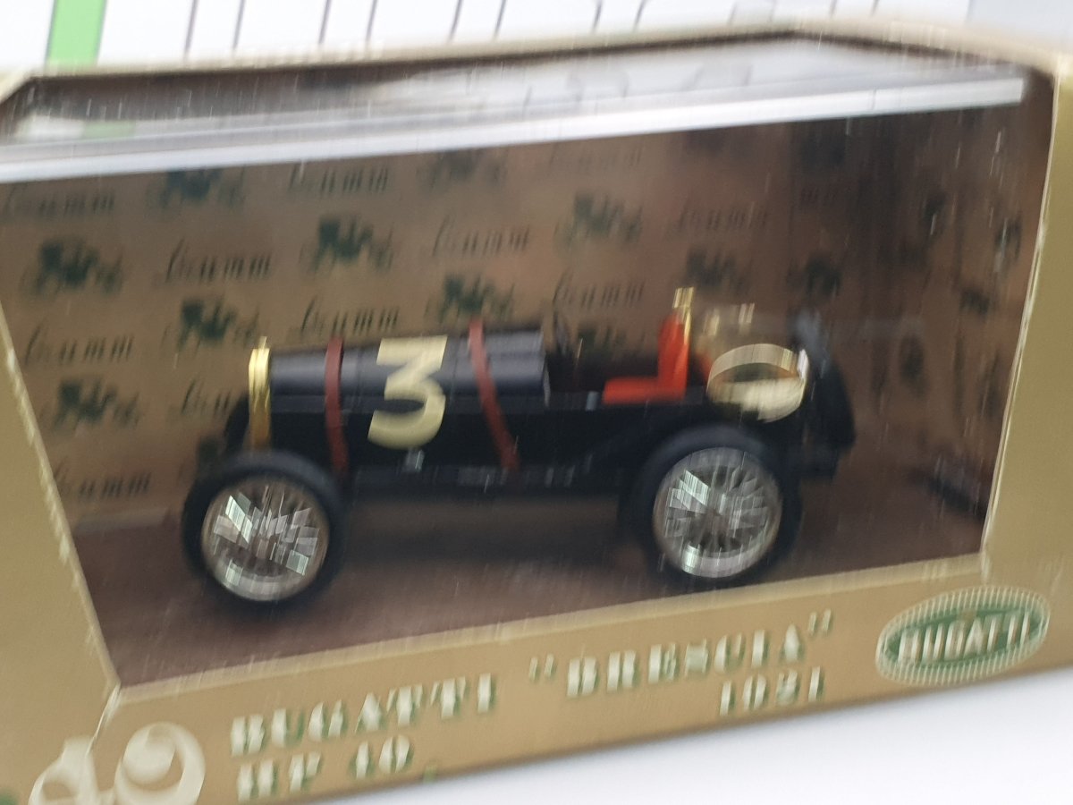Bugatti Brescia Brumm 1/43 Nero 1921 - RikiToys - Brumm