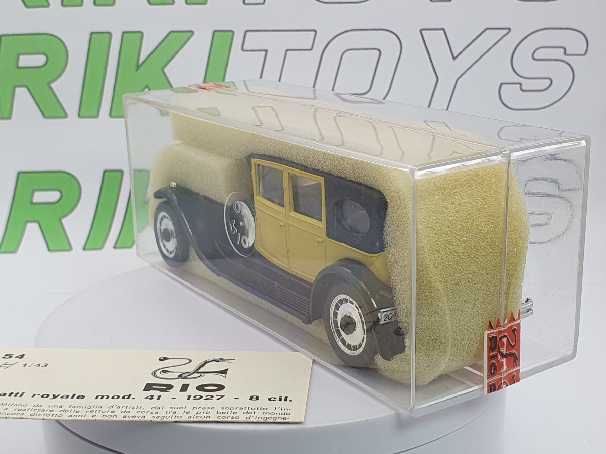 Bugatti Royale Mod.41 Rio 1/43 GIallo 1927 - RikiToys - Rio
