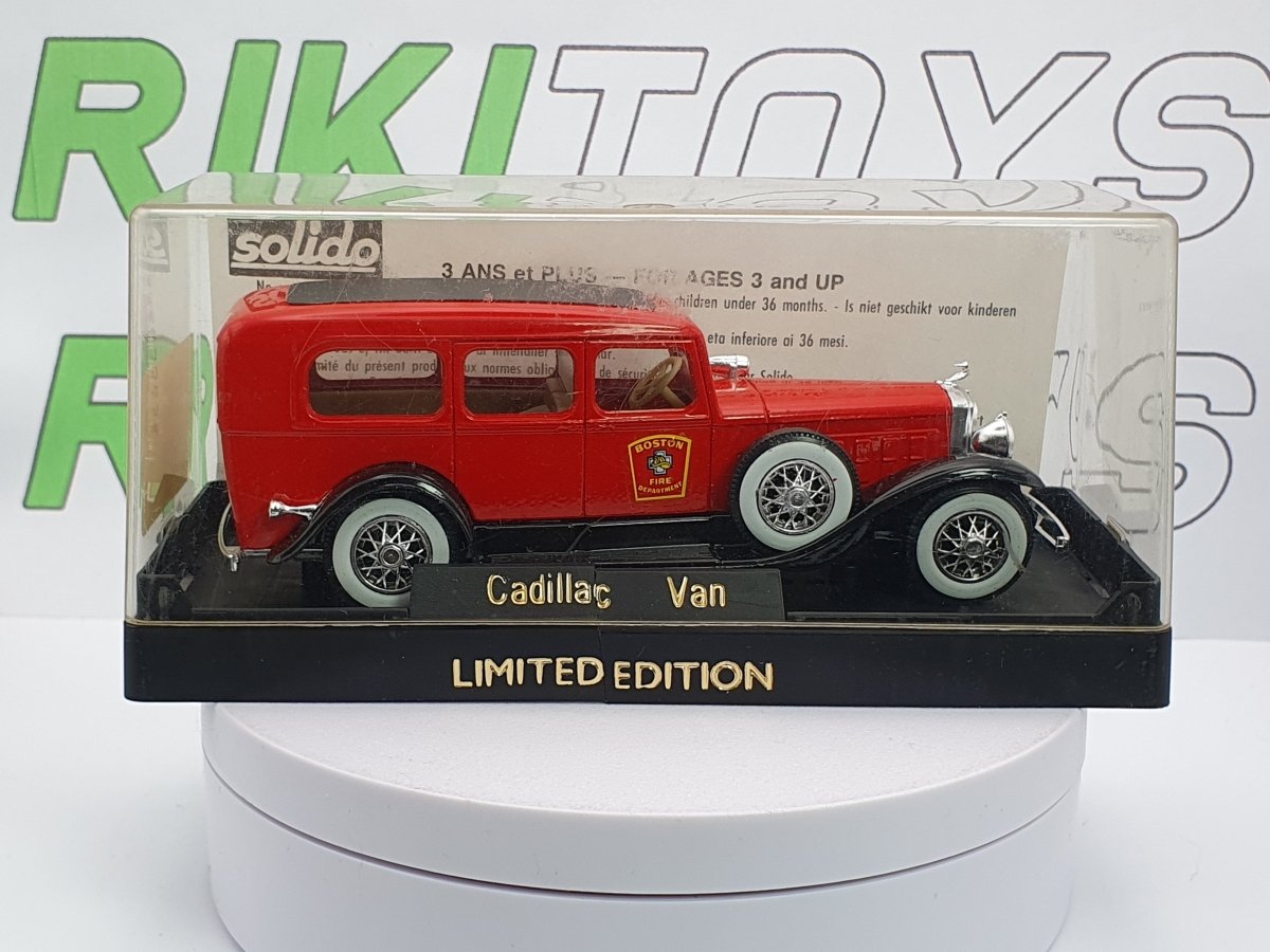 Cadillac Boston Fire Brigade Solido 1/43 - RikiToys - Solido#