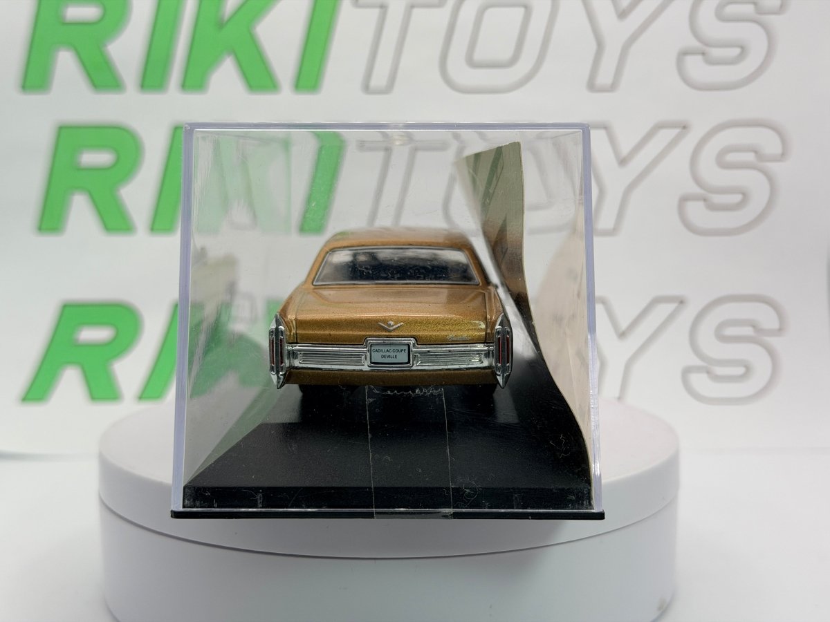 Cadillac Coupé De Ville Edicola 1/43 Oro 1966 - RikiToys - Edicola
