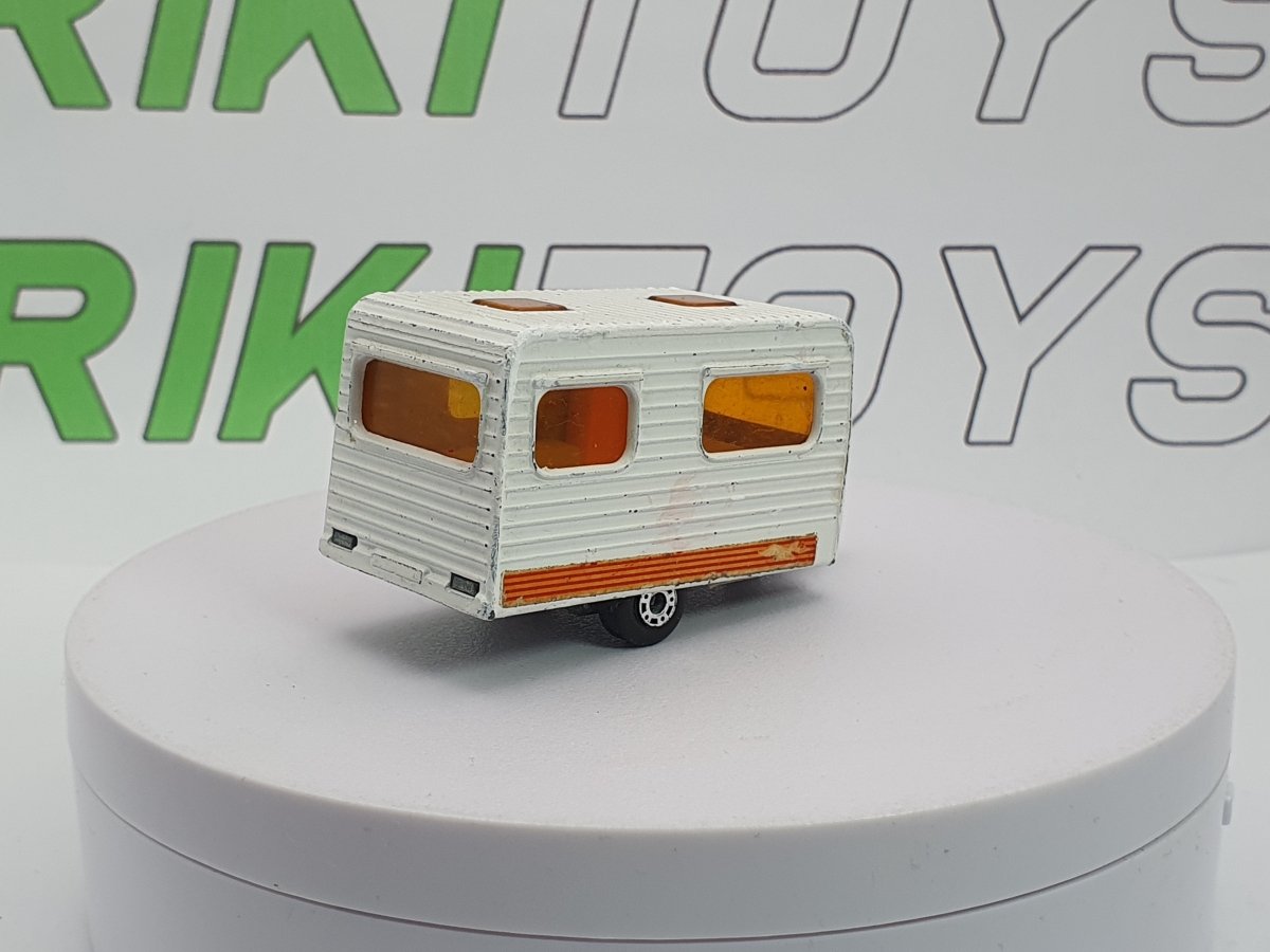 Caravan Matchbox 1/60 Bianco 1977 - RikiToys - Matchbox#