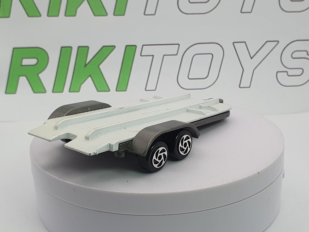 Carrello 2 assi Porta Auto 1/43 Argento - RikiToys - RikiToys#