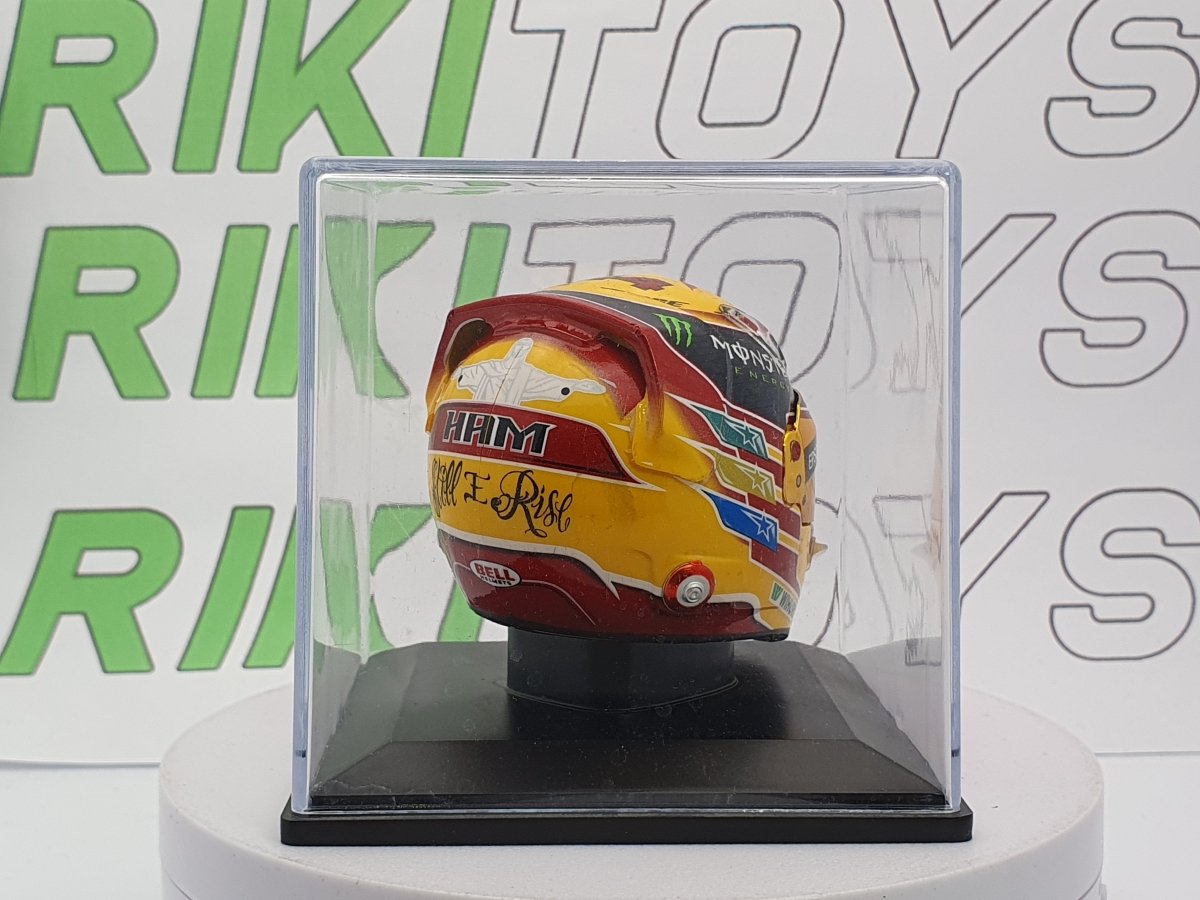 Casco Lewis Hamilton Edicola Giallo - RikiToys - Edicola