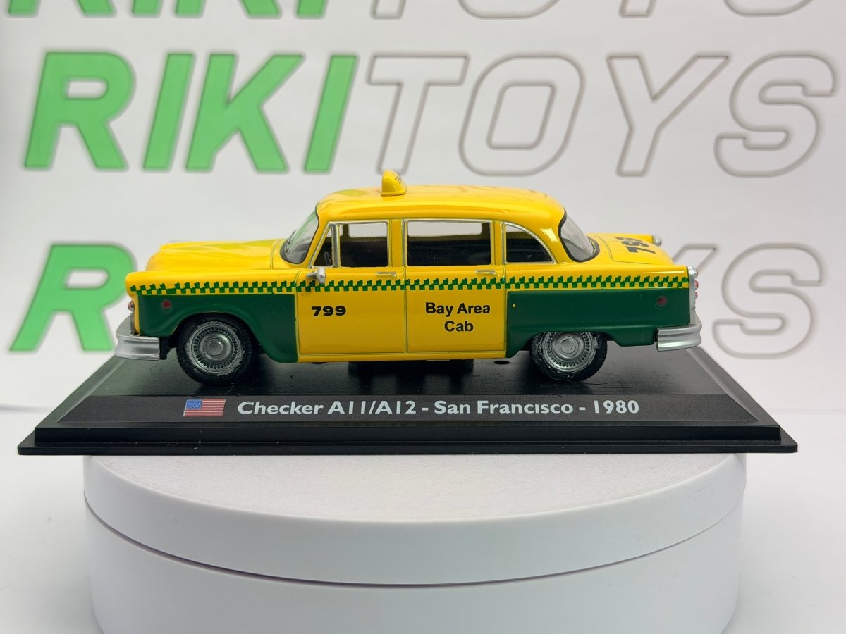 Checker Taxi Edicola 1/43 Giallo - RikiToys - Edicola