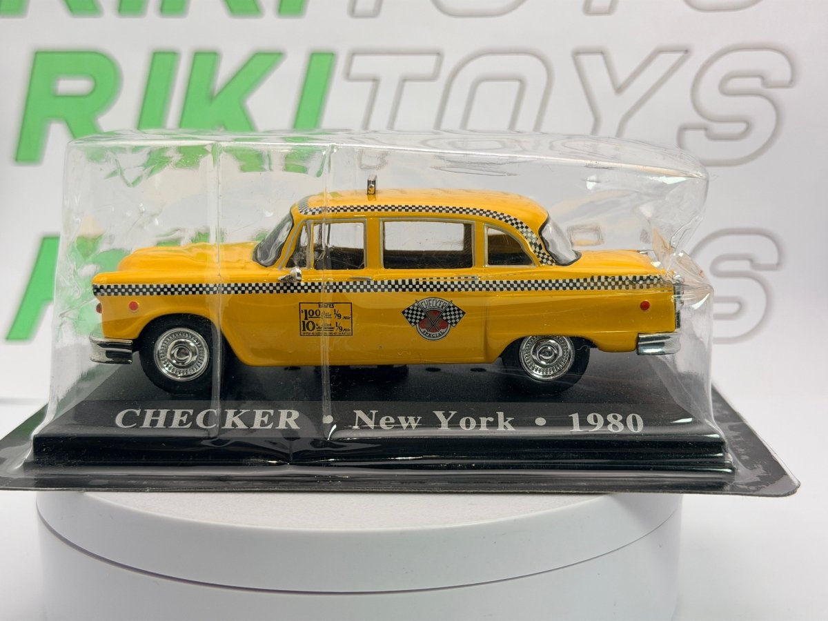 Checker Taxi NYC Edicola 1/43 Giallo 1980 - RikiToys - Edicola