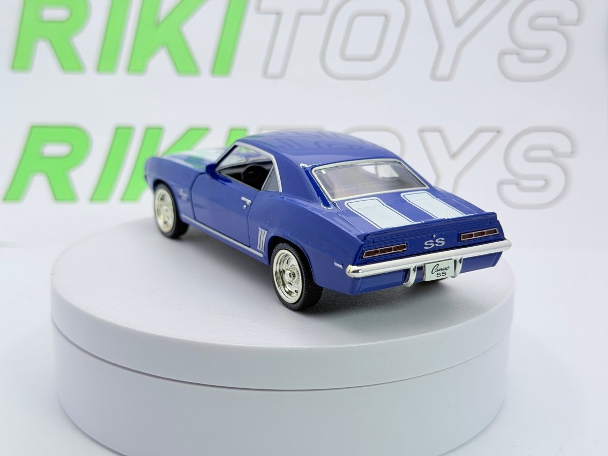 Chevrolet Camaro SS RMZ City 1/38 Blu metallizzato - RikiToys - RMZ City
