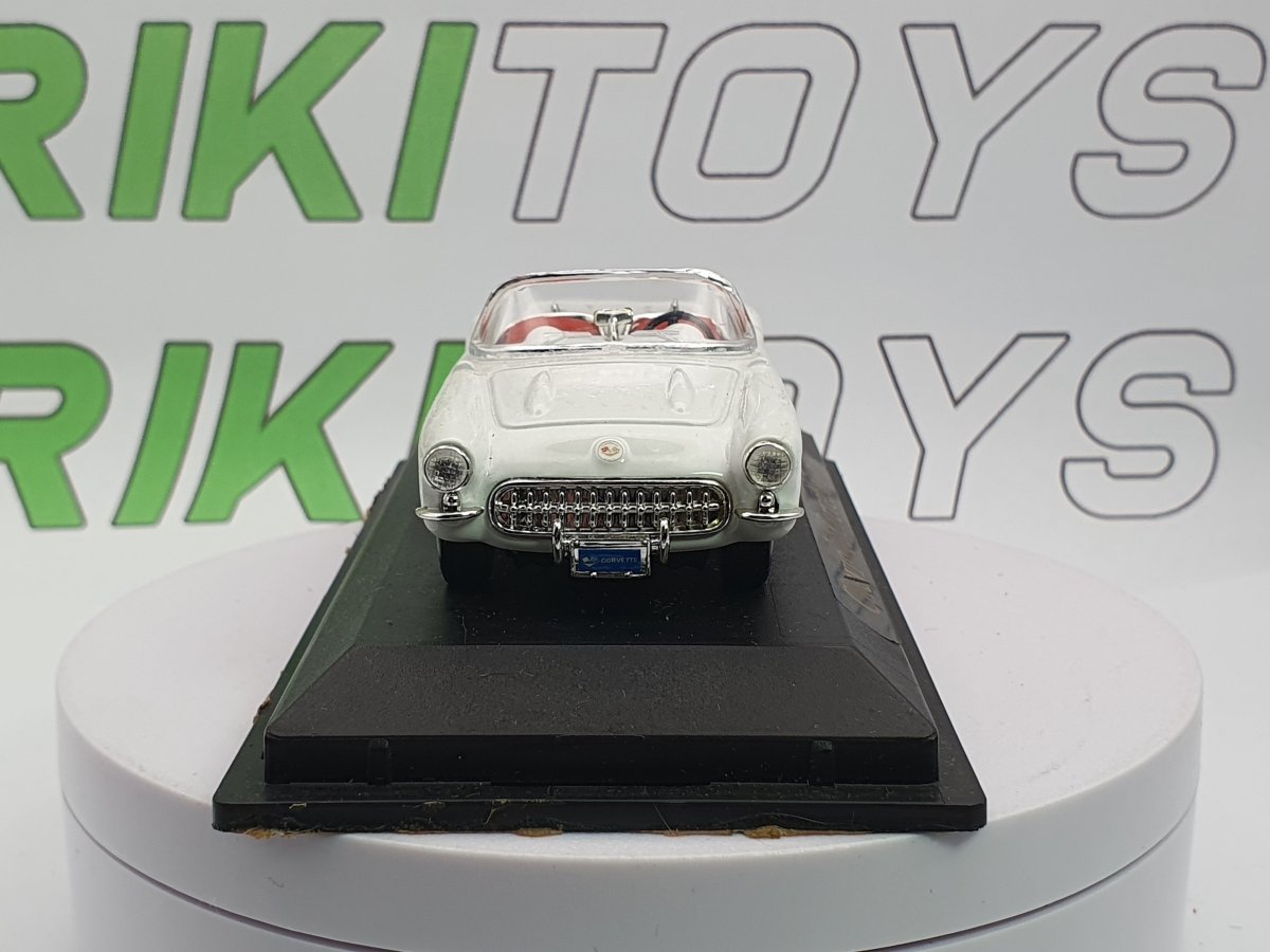 Chevrolet Corvette Edicola 1/43 Bianco 1957 - RikiToys - Edicola