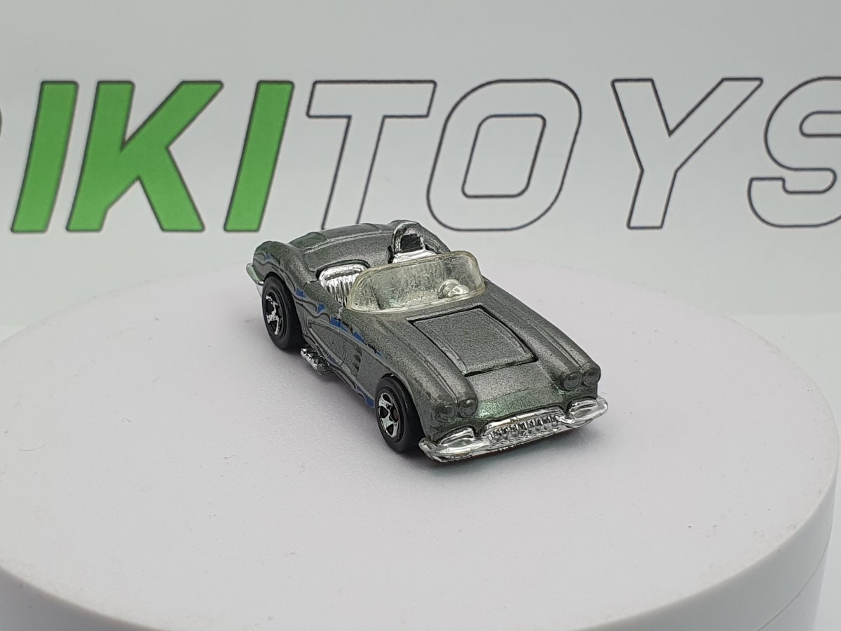 Chevrolet Corvette Hot Wheels 1/60 Argento - RikiToys - Hot Wheels#