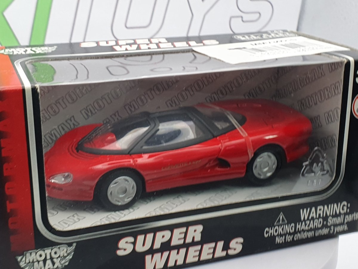 Chevrolet Corvette Indy Motor Max 1/43 Rosso - RikiToys - Motor Max