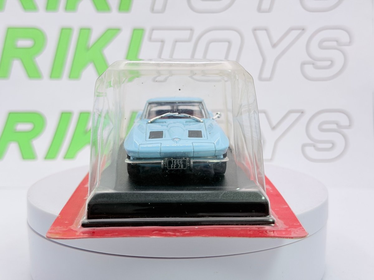 Chevrolet Corvette StingRay Atlas 1/43 Azzurro 1963 - RikiToys - Atlas