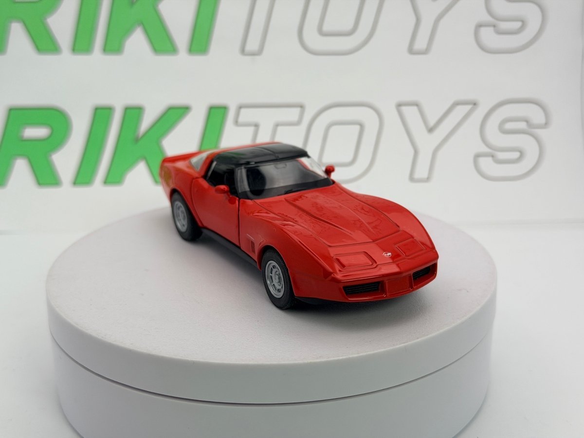 Chevrolet Corvette Welly 1/40 Rosso 1982 - RikiToys - Welly