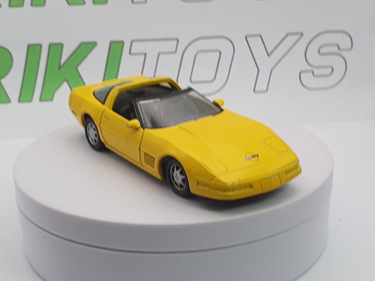 Chevrolet Corvette ZR1 Maisto 1/38 Giallo 1990 - RikiToys - Maisto