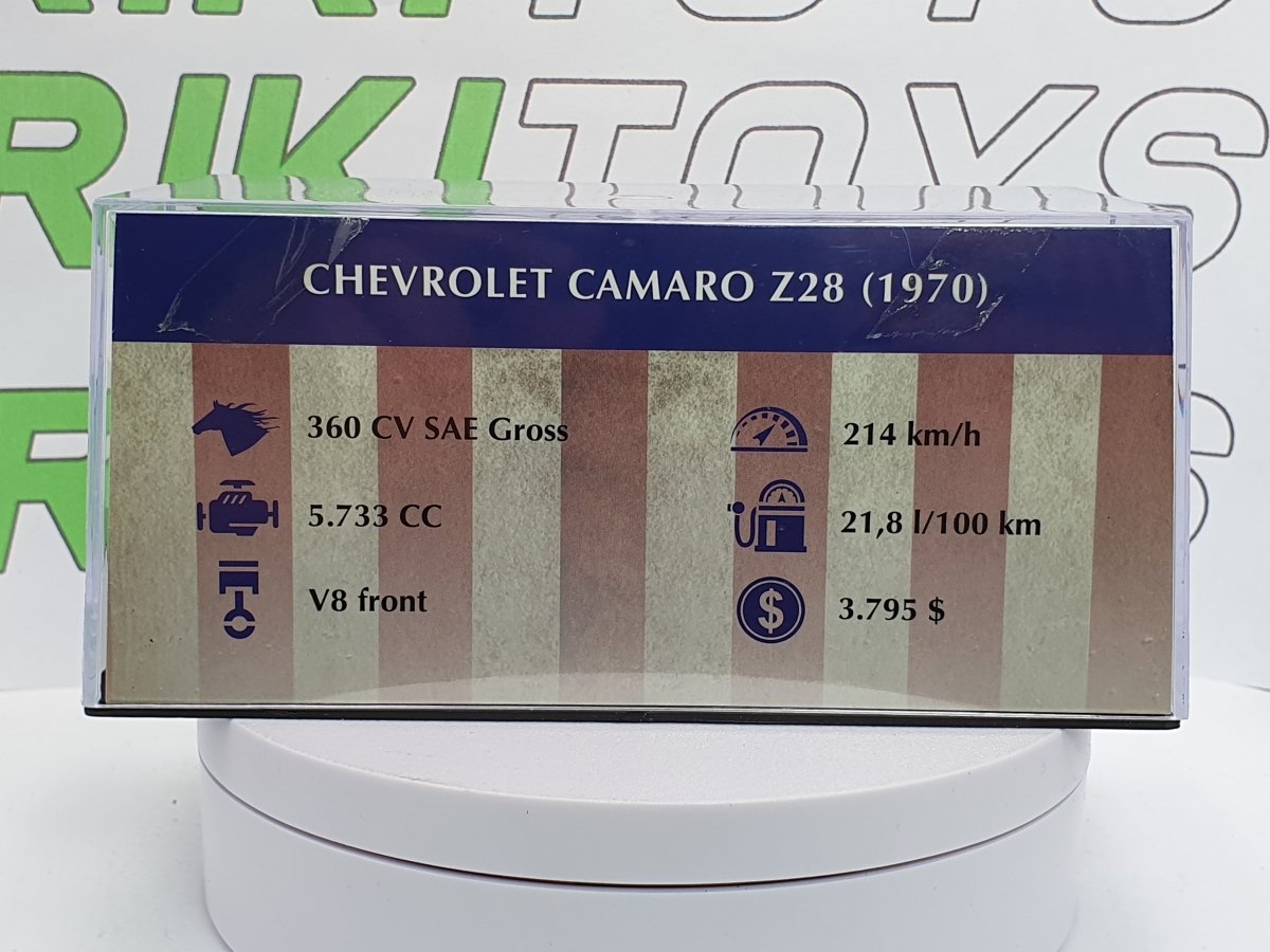 Chevy Camaro Z/28 1970 Edicola 1/43 - RikiToys - Edicola#