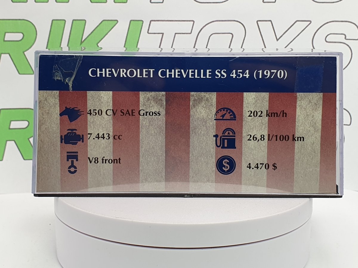 Chevy Chevelle SS454 1970 Edicola 1/43 - RikiToys - Edicola#