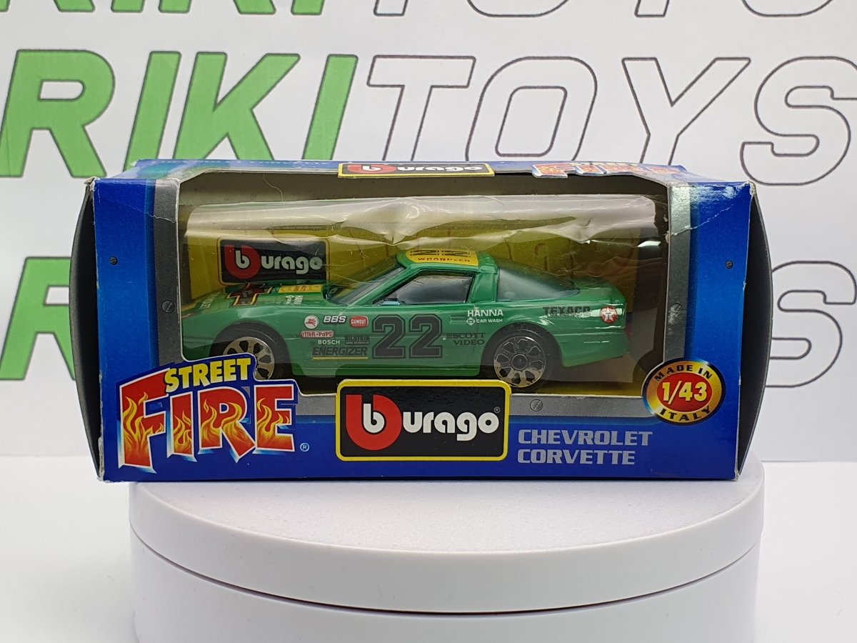 Chevy Corvette Coupé Burago 1/43 - RikiToys - Burago#