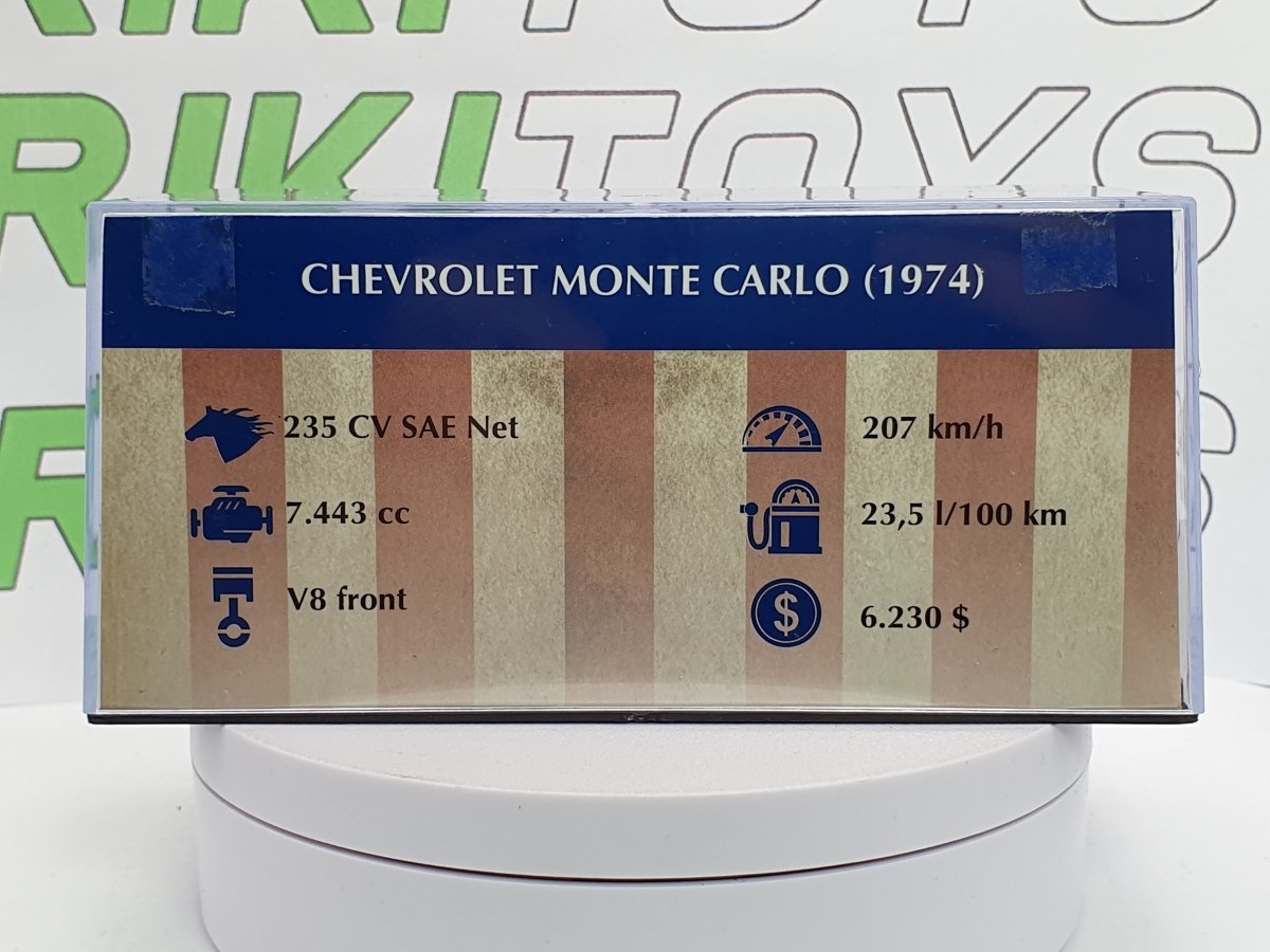 Chevy Montecarlo 1974 Edicola 1/43 - RikiToys - Edicola#