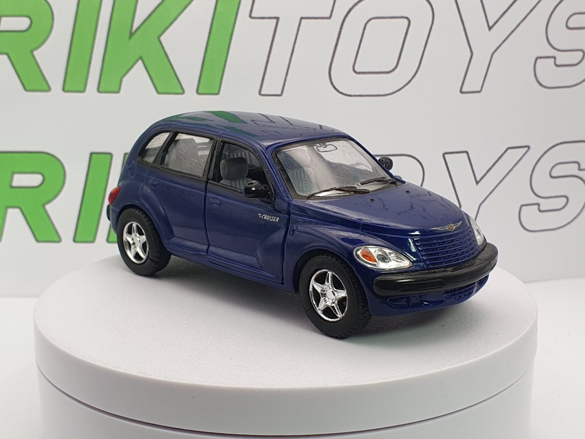 Chrysler PT Cruiser Kinsmart 1/34 Blu - RikiToys - Kinsmart#