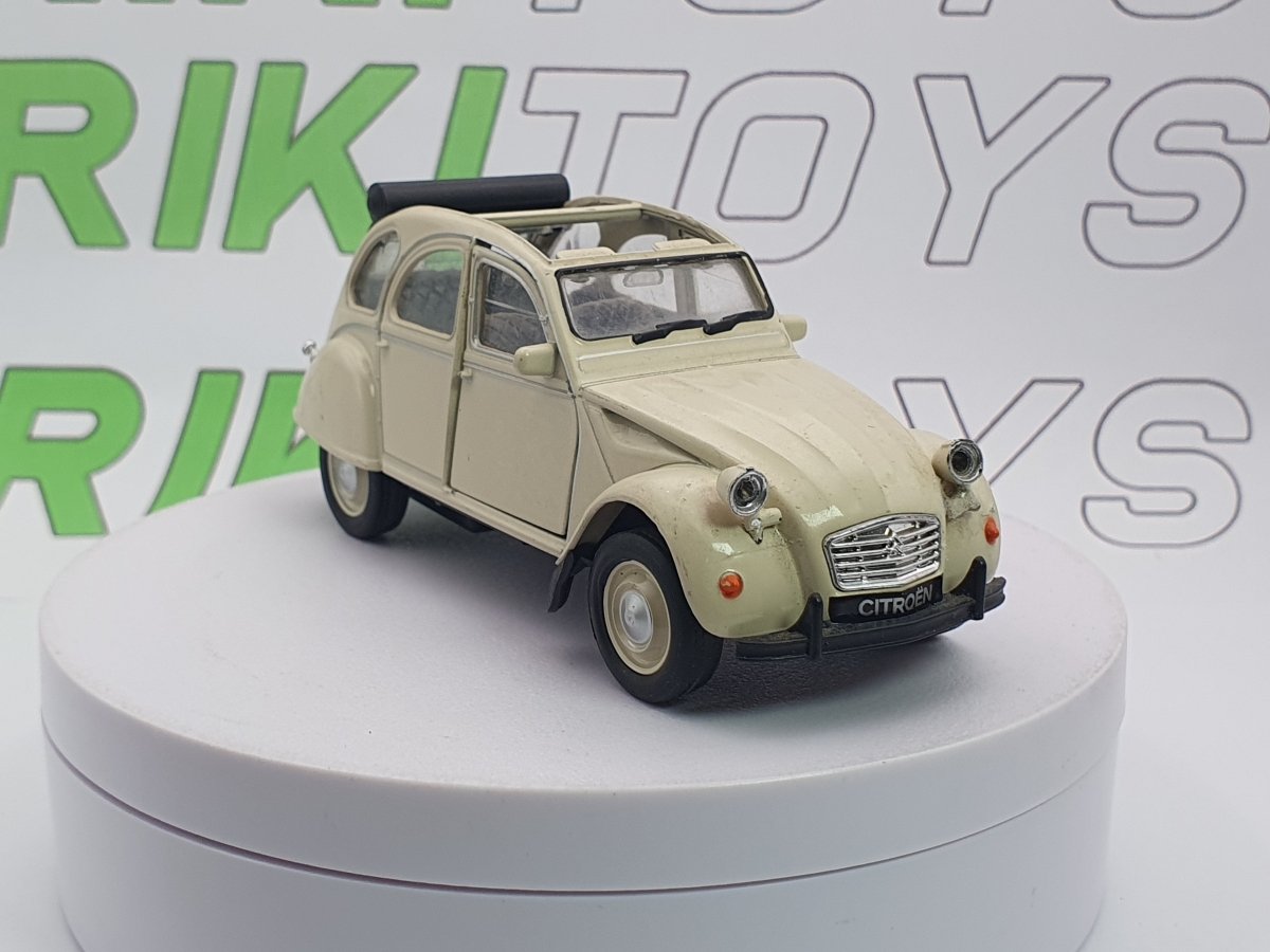 Citroen 2 CV Welly 1/40 Avorio 1980 - RikiToys - Welly