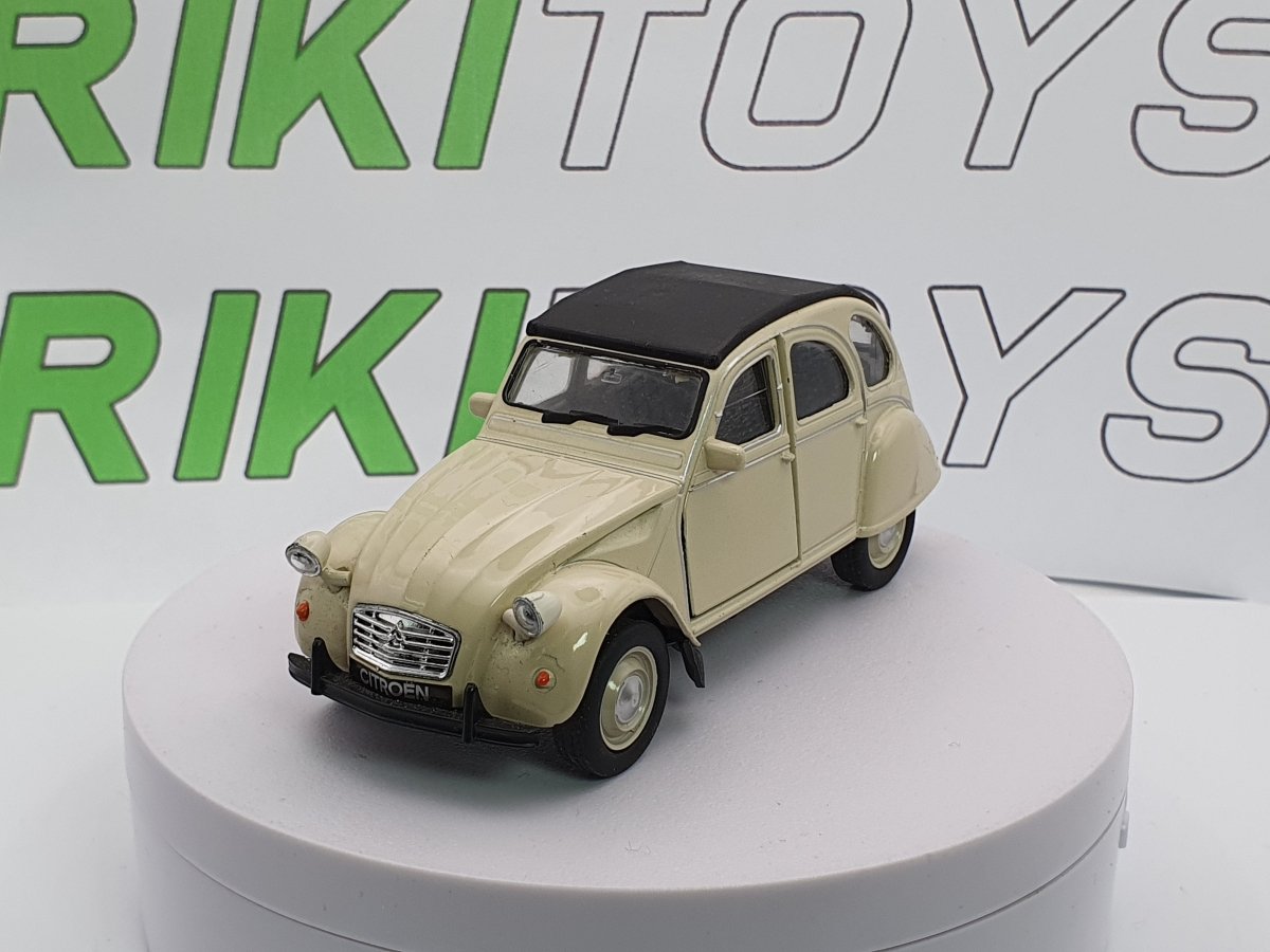 Citroen 2CV Welly 1/38 Avorio - RikiToys - Welly#