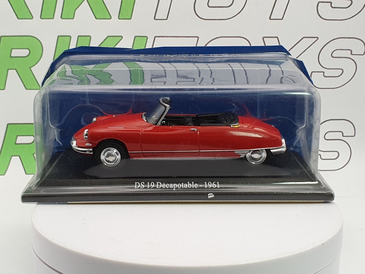 Citroen DS 19 Cabrio Edicola 1/43 Rosso 1961 - RikiToys - Edicola