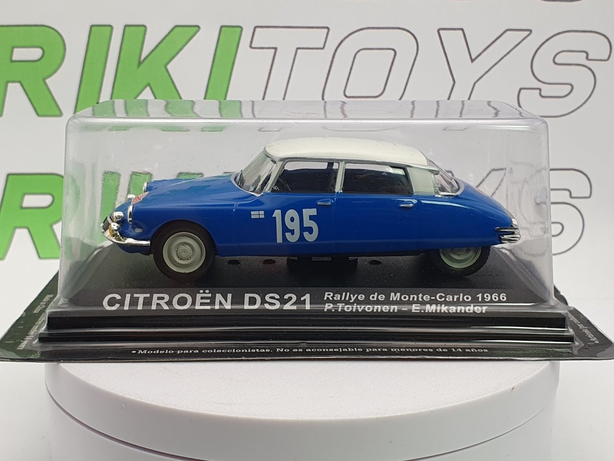 Citroen DS 21 Edicola 1/43 Blu 1966 - RikiToys - Edicola