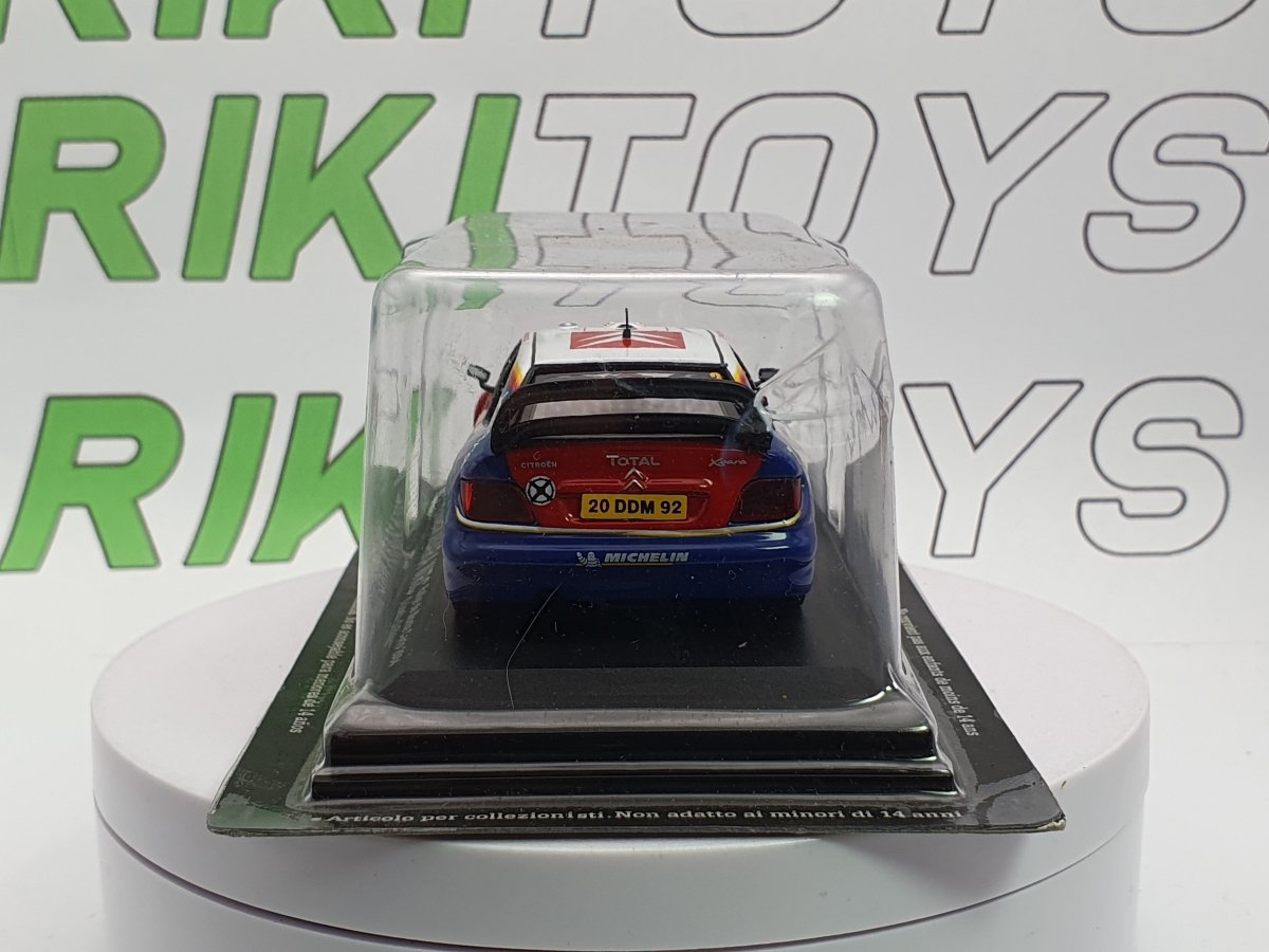 Citroen Xsara WRC Edicola 1/43 Rosso 2004 - RikiToys - Edicola