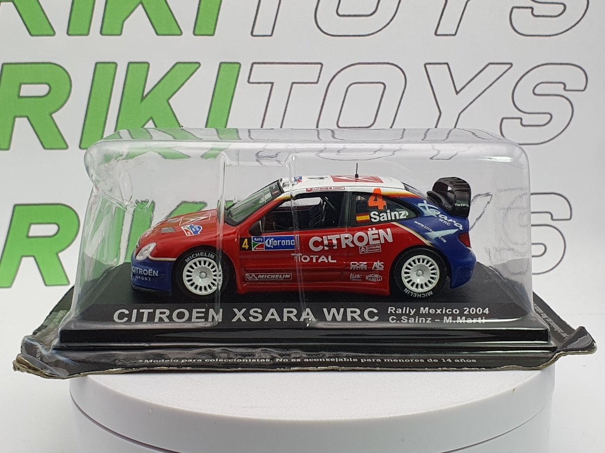 Citroen Xsara WRC Edicola 1/43 Rosso 2004 - RikiToys - Edicola