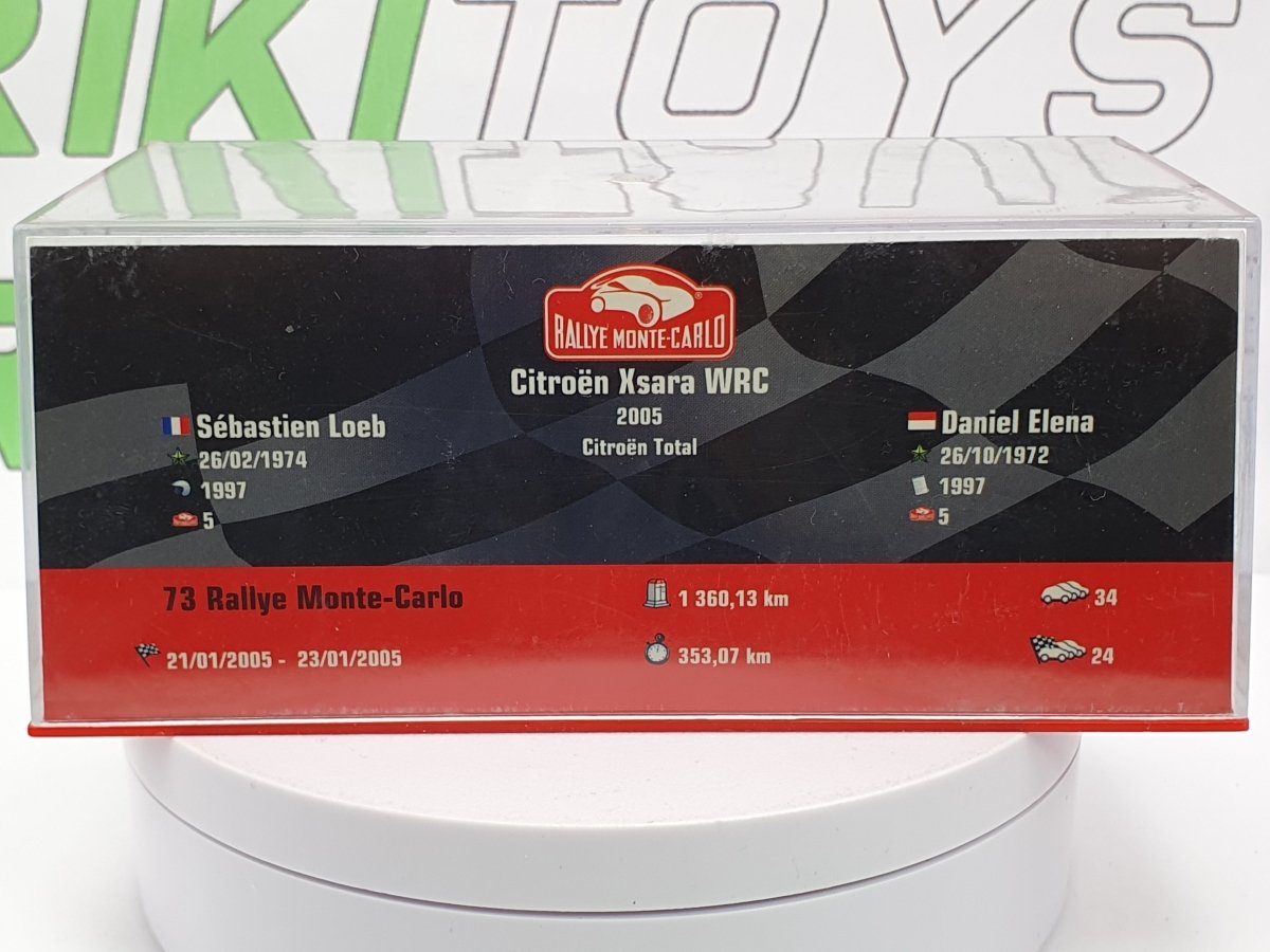 Citroen Xsara WRC R.M.Carlo (2005) Edicola 1/43 - RikiToys - Edicola#