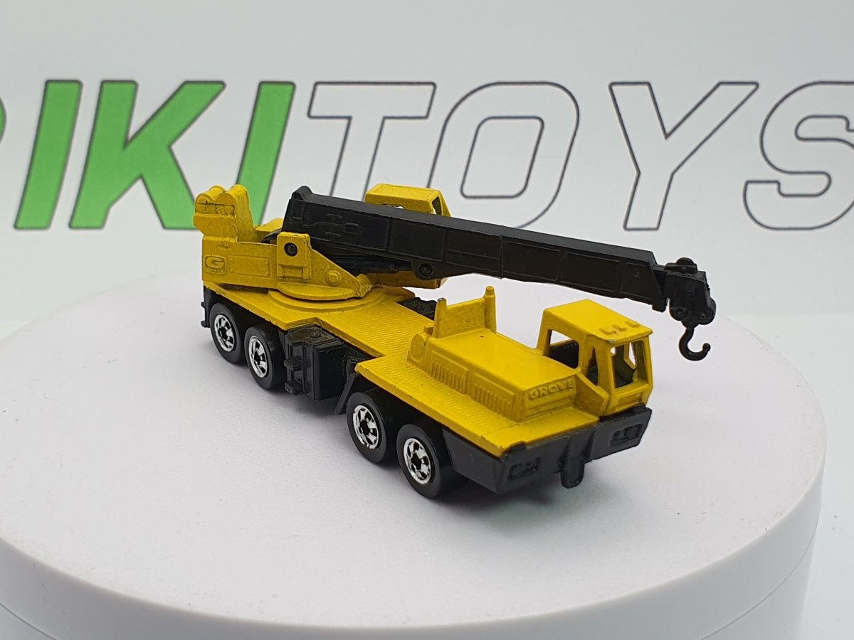 Construction Grane Hot Wheels 1/100 Giallo - RikiToys - Hot Wheels#