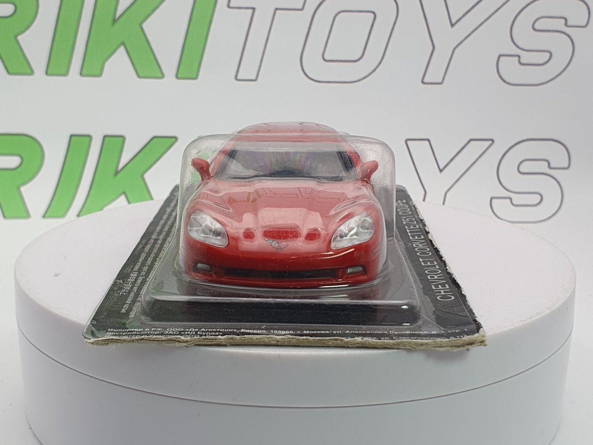 Corvette Z 51 Coupé Edicola 1/43 Rosso - RikiToys - Edicola