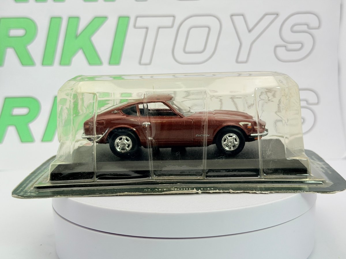 Datsun 240 Z Del Prado 1/43 Rosso scuro - RikiToys - Del Prado
