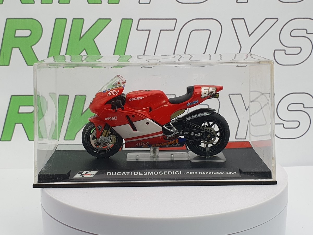 Ducati DesmoSedici Edicola 1/24 Rosso 2004 - RikiToys - Edicola#