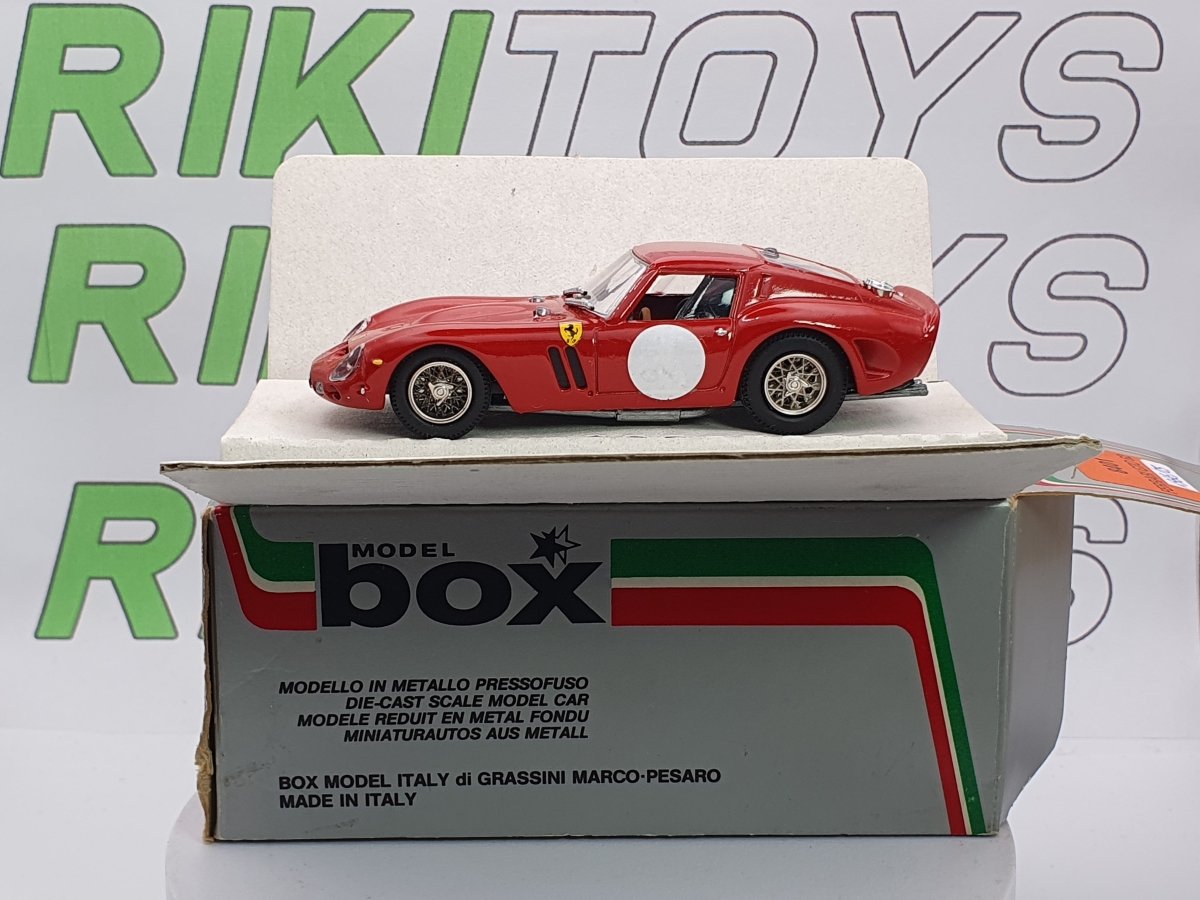 Ferrari 250 GTO Box Model 1/43 Rosso 1962 - RikiToys - Box Model