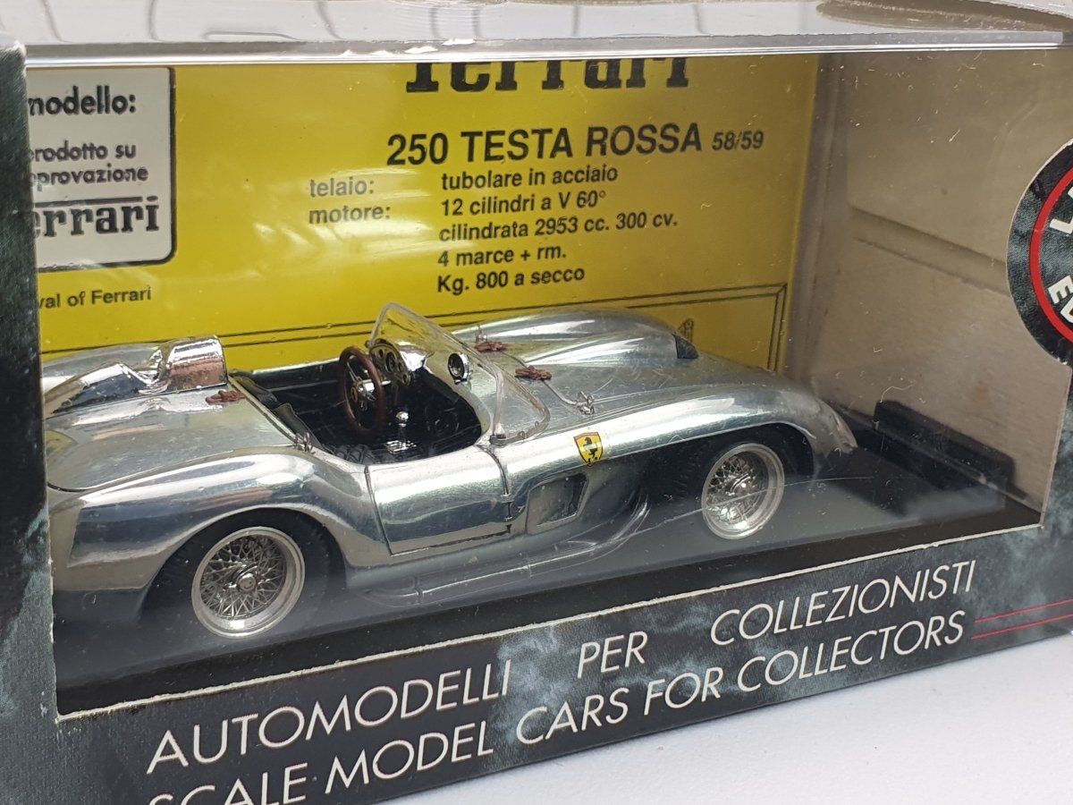 Ferrari 250 TR Bang 1/43 Cromo 1958 - RikiToys - Bang