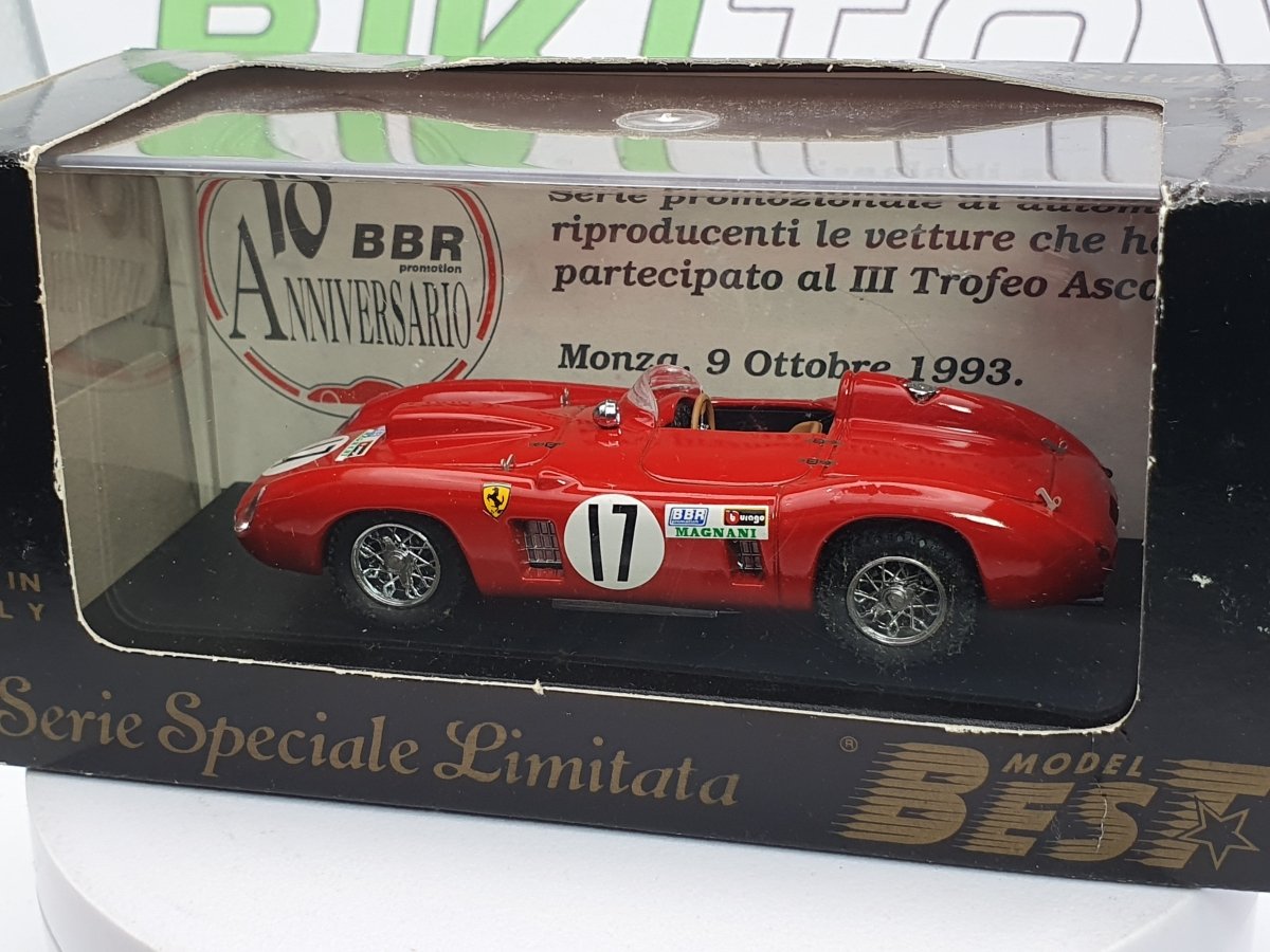 Ferrari 290 Mille Miglia Best 1/43 Rosso 1956 - RikiToys - Best