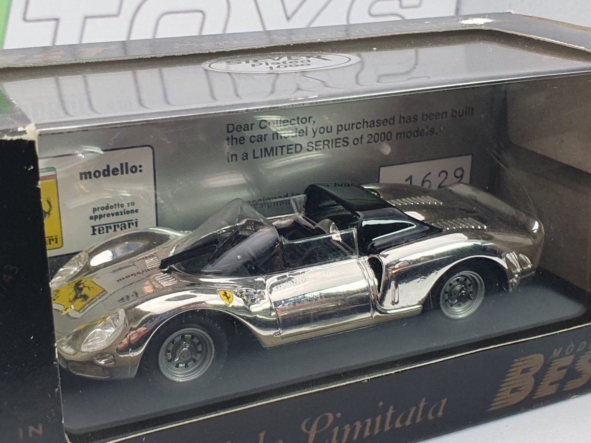 Ferrari 330 P2 Best 1/43 Cromo 1965 - RikiToys - Best
