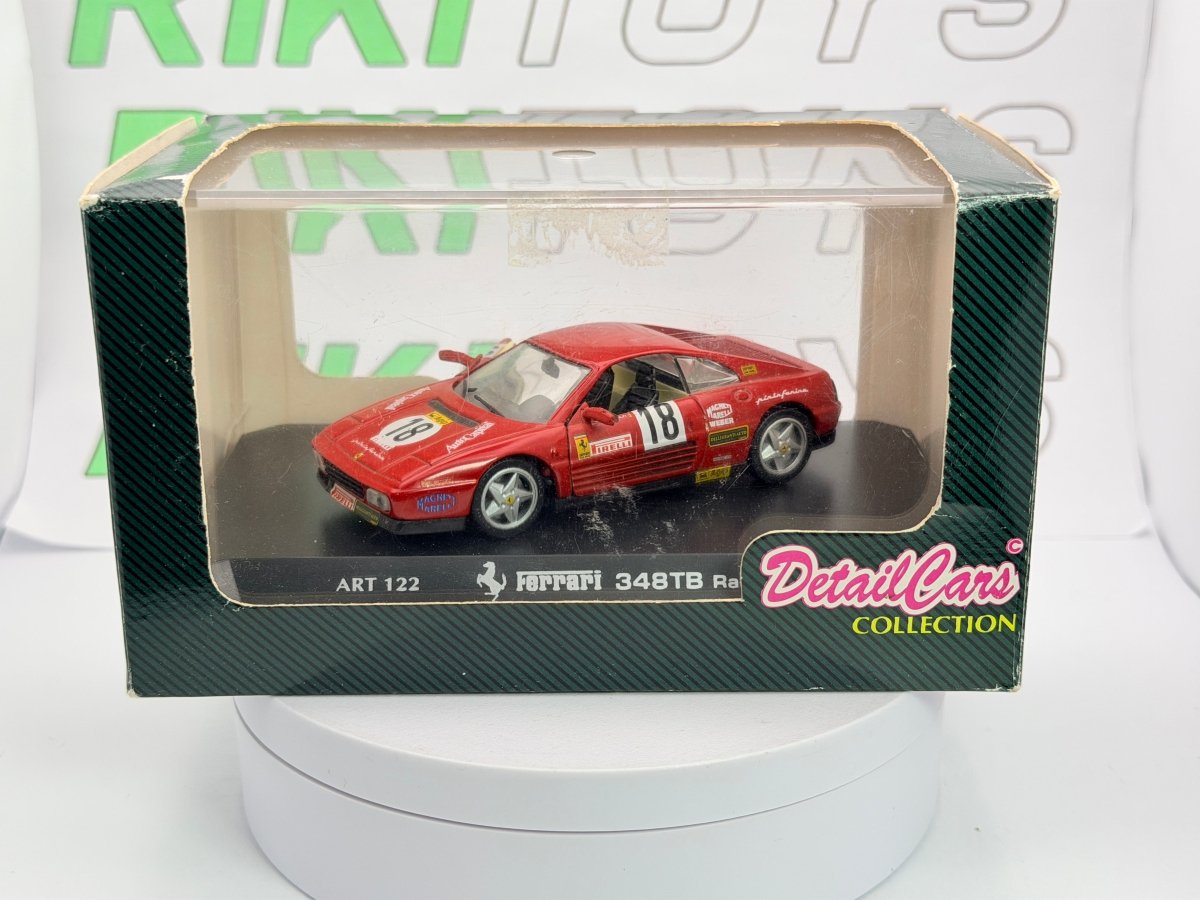 Ferrari 348 TB Race Detailcars 1/43 Rosso - RikiToys - Detailcars