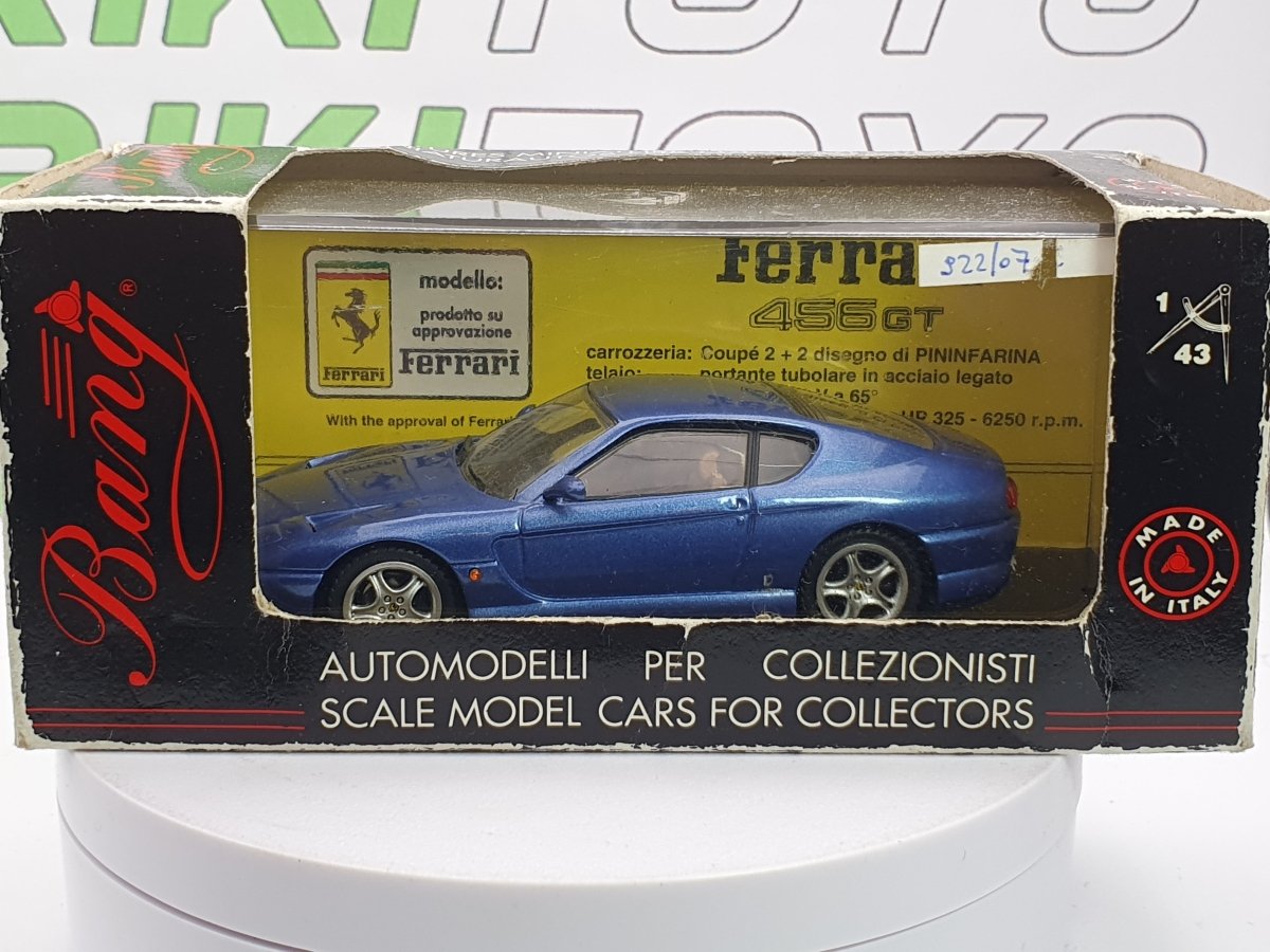 Ferrari 456 GT Bang 1/43 Blu met. 1992 - RikiToys - Bang
