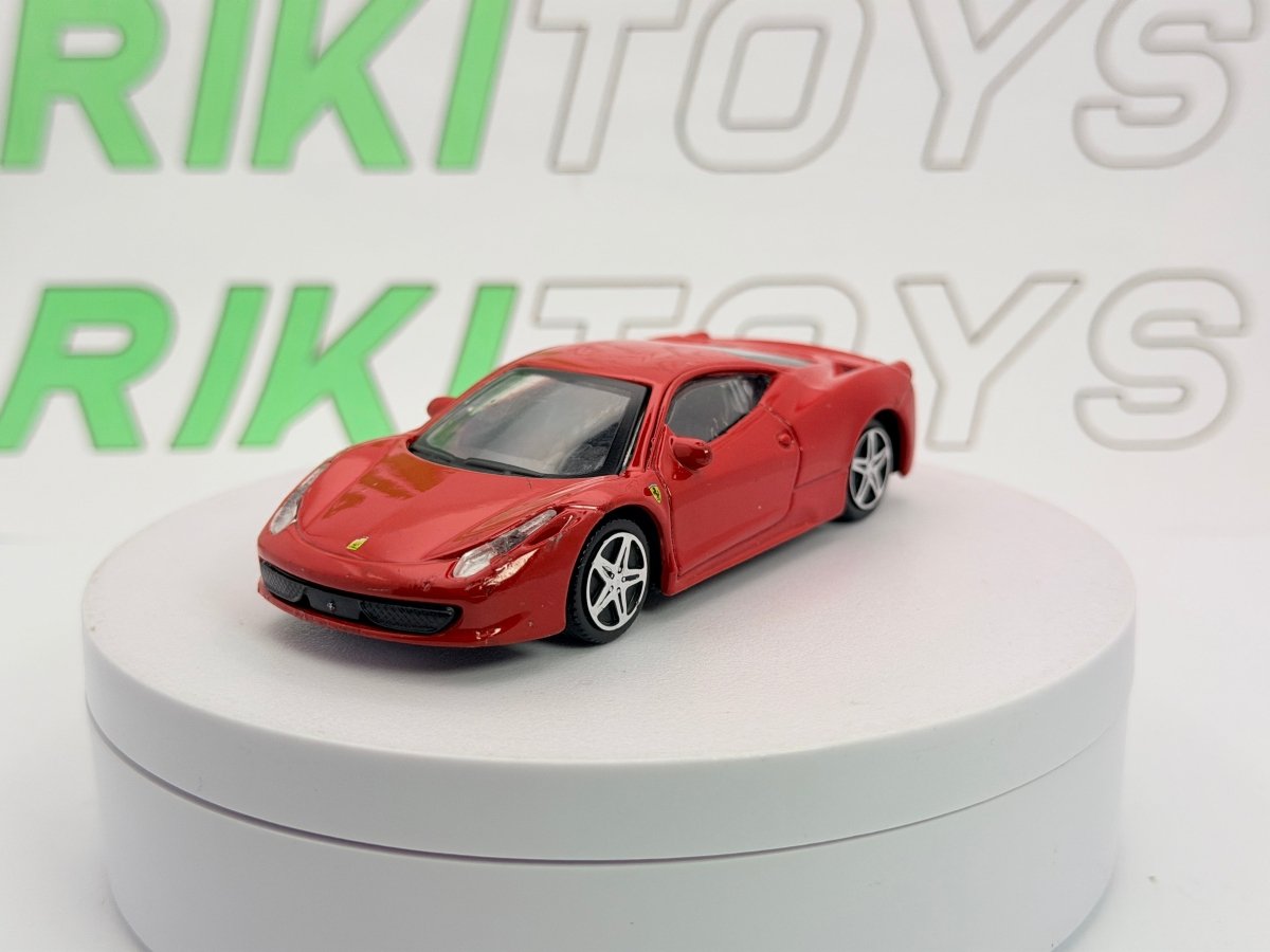 Ferrari 458 Italia Burago 1/43 Rosso - RikiToys - Burago