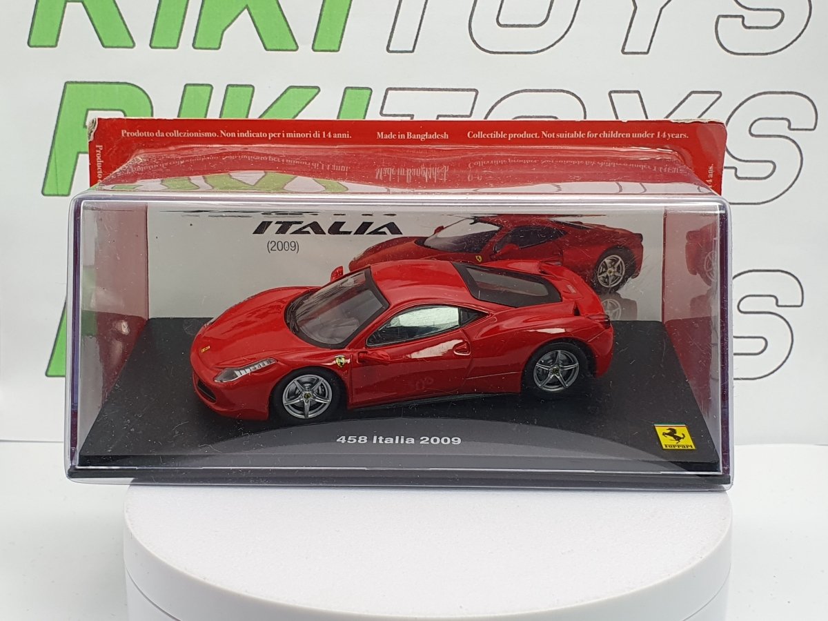 Ferrari 458 Italia Edicola 1/43 Rosso - RikiToys - Edicola#