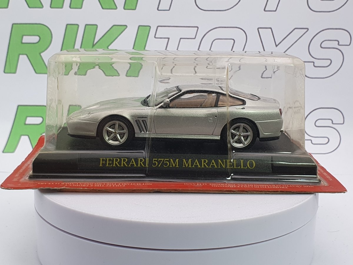 Ferrari 575 Maranello Edicola 1/43 Argento - RikiToys - Edicola