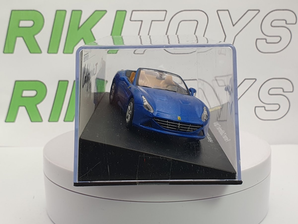 Ferrari California T Edicola 1/43 Blu - RikiToys - Edicola#