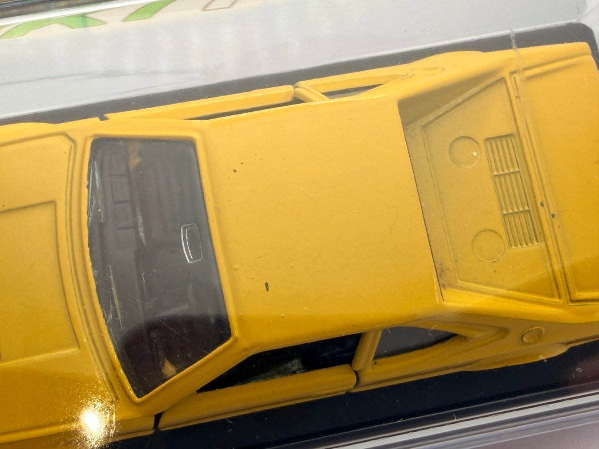 Ferrari Dino 308 GTB 4 Polistil 1/43 Giallo 1974 - RikiToys - Polistil