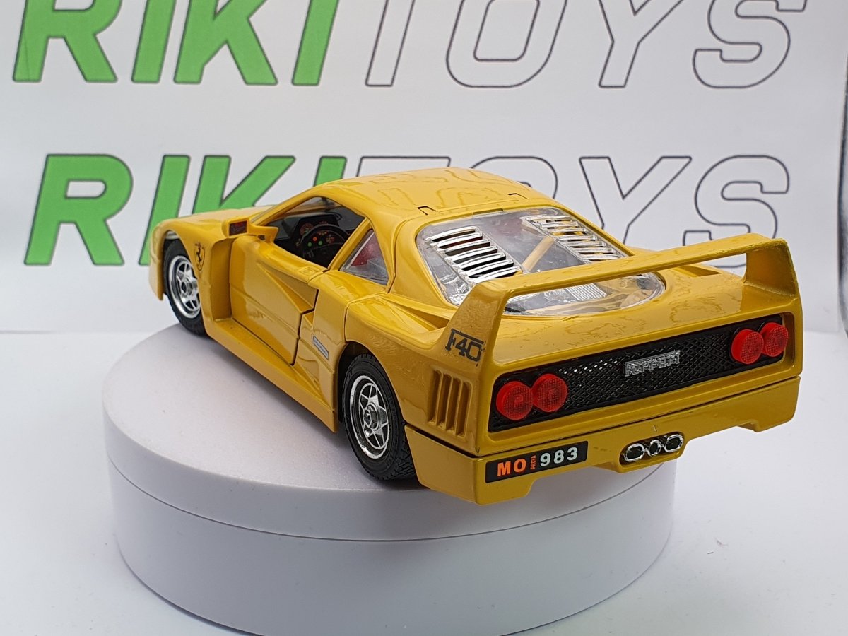Ferrari F 40 Burago 1/24 Giallo - RikiToys - Burago#