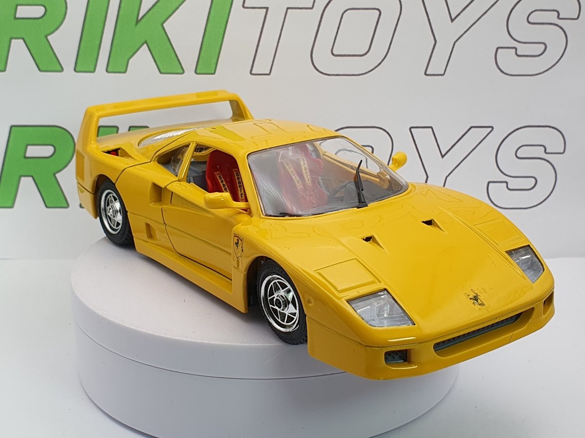 Ferrari F 40 Burago 1/24 Giallo - RikiToys - Burago#
